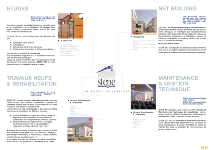 Stepe Est - Plaquette